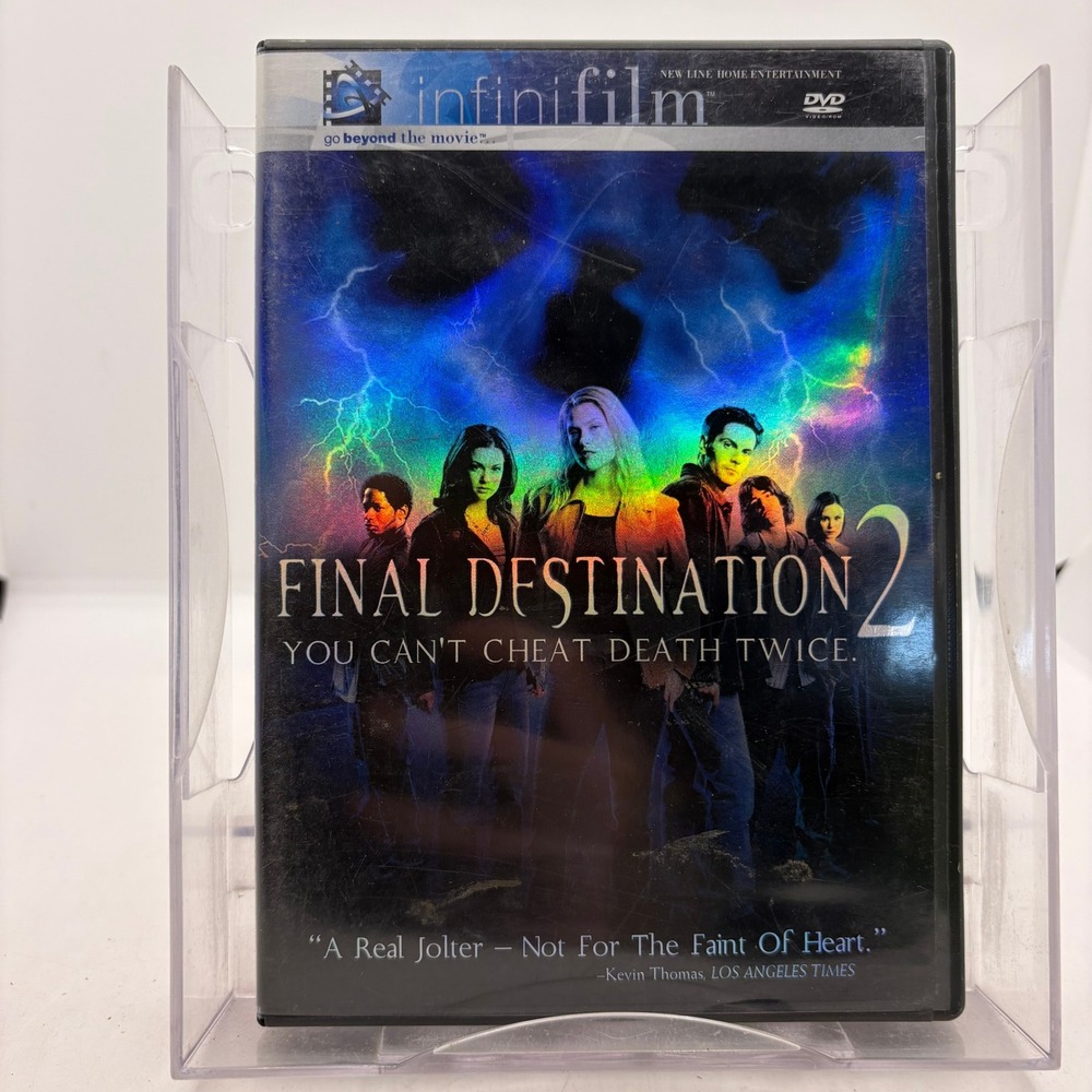 Final Destination 2 DVD 2003 InfiniFilm Edition Horror Movie Ali Larter AJ Cook